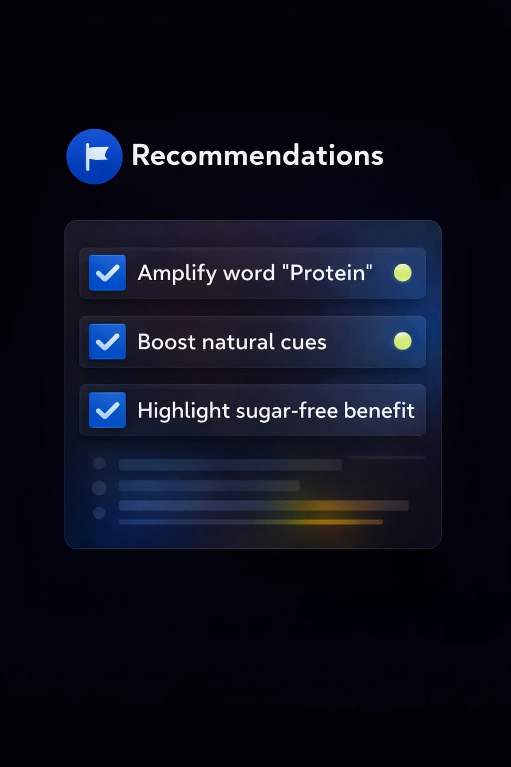 Recommendations